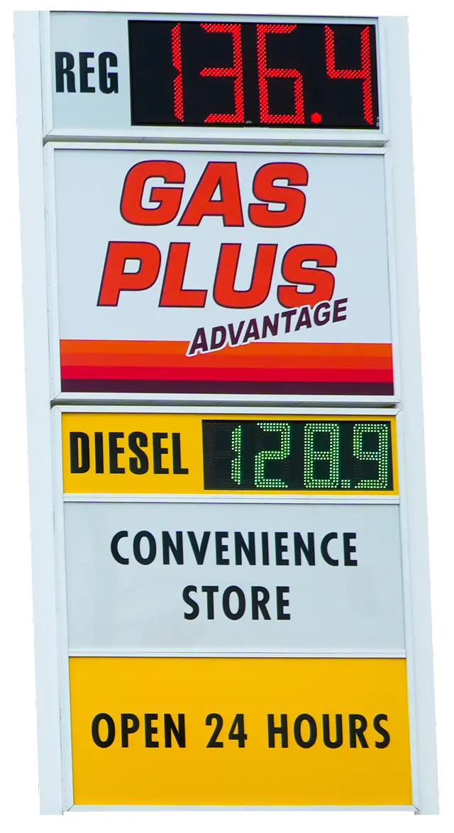 COMPETITIVE FUEL PRICES